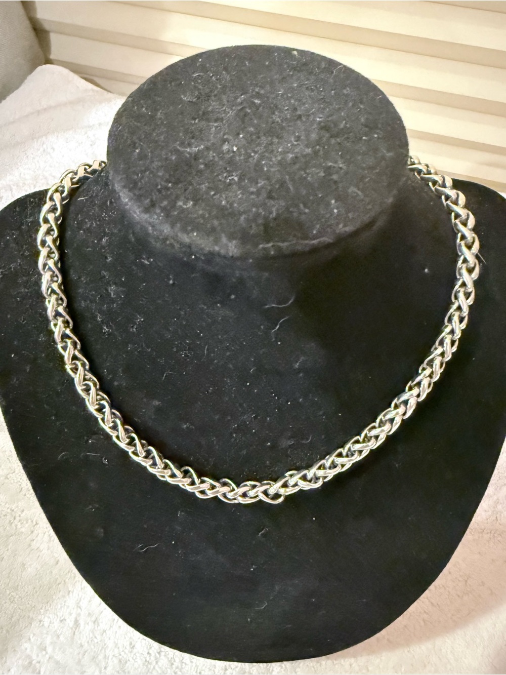David Yurman Two-Tone Twisted Rope Necklace - Silver & Gold